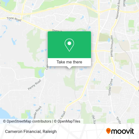 Cameron Financial map
