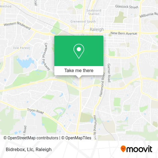 Bidrebox, Llc map