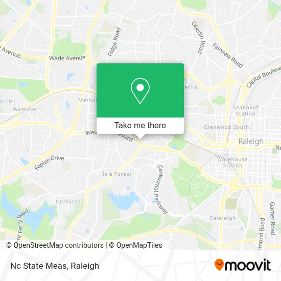Nc State Meas map