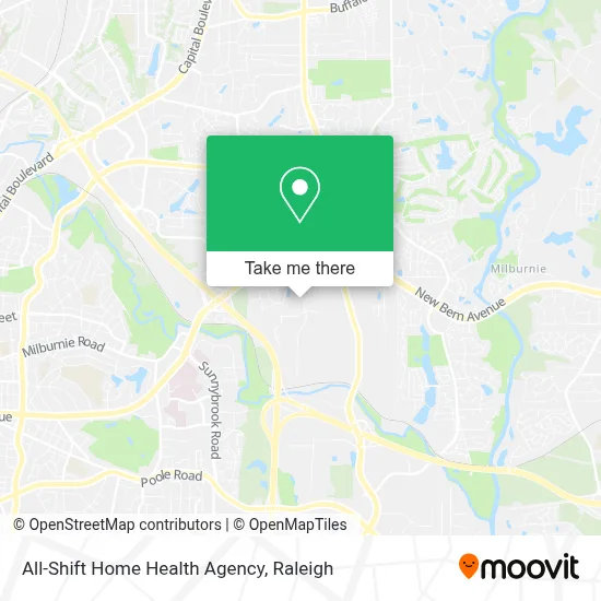 All-Shift Home Health Agency map