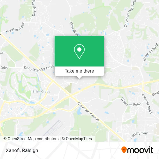 Xanofi map