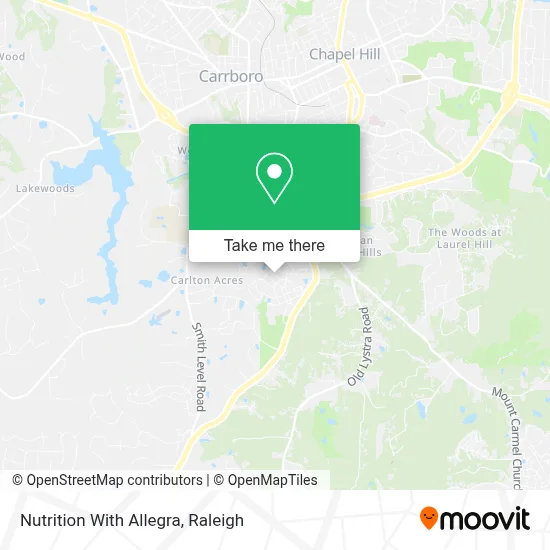 Nutrition With Allegra map