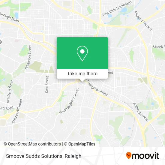Smoove Sudds Solutions map