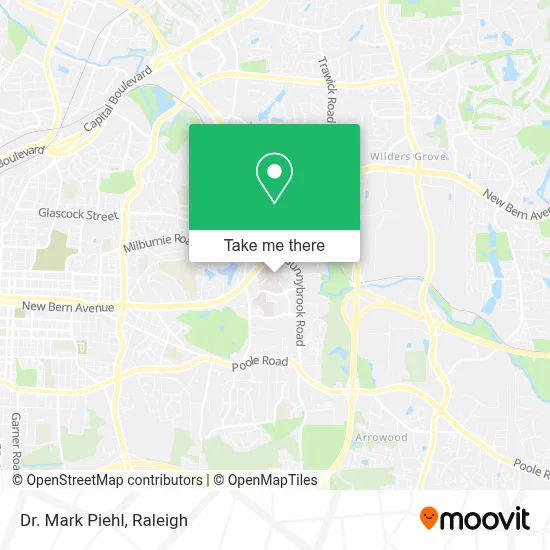 Dr. Mark Piehl map