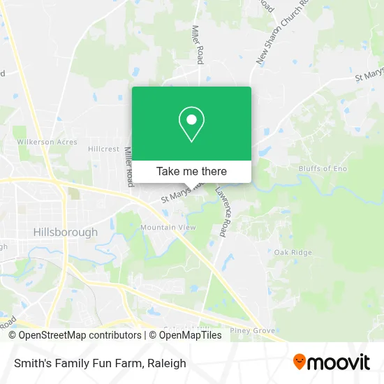 Smith's Family Fun Farm map
