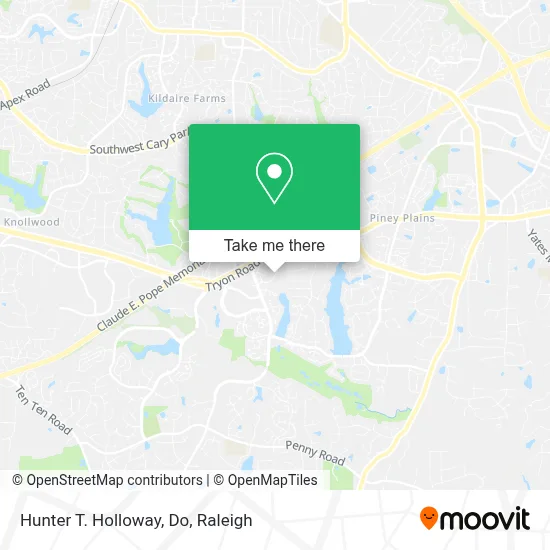 Hunter T. Holloway, Do map