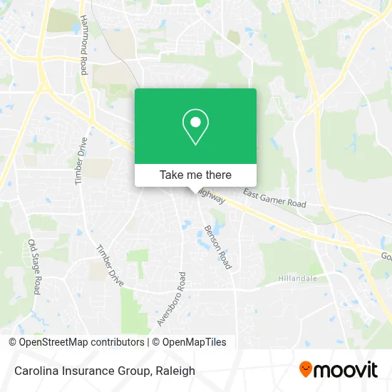 Carolina Insurance Group map