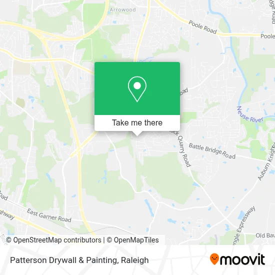 Patterson Drywall & Painting map