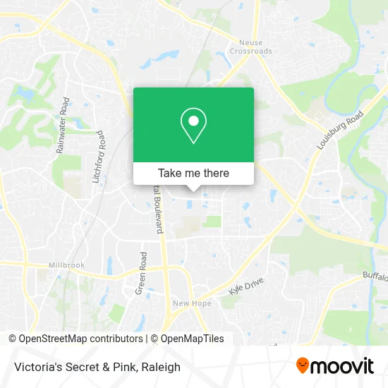 Victoria's Secret & Pink map