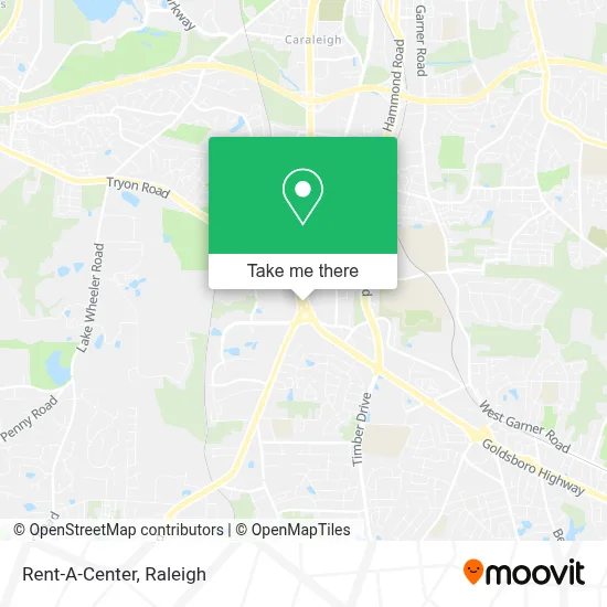 Mapa de Rent-A-Center