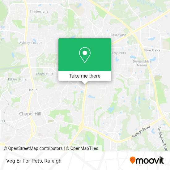 Veg Er For Pets map