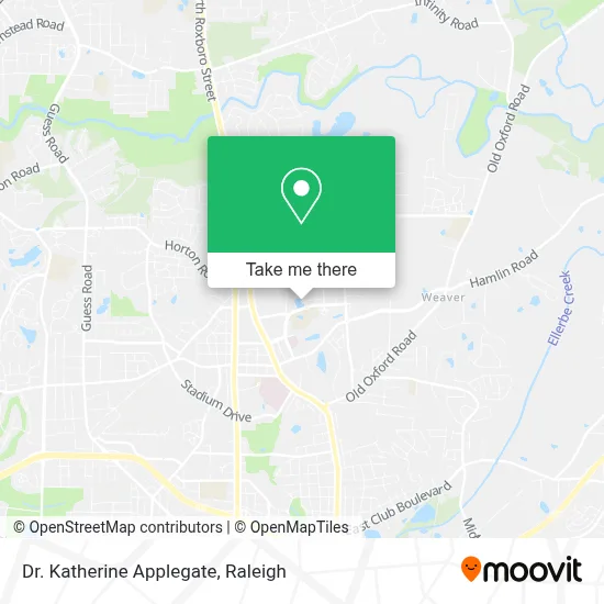 Dr. Katherine Applegate map