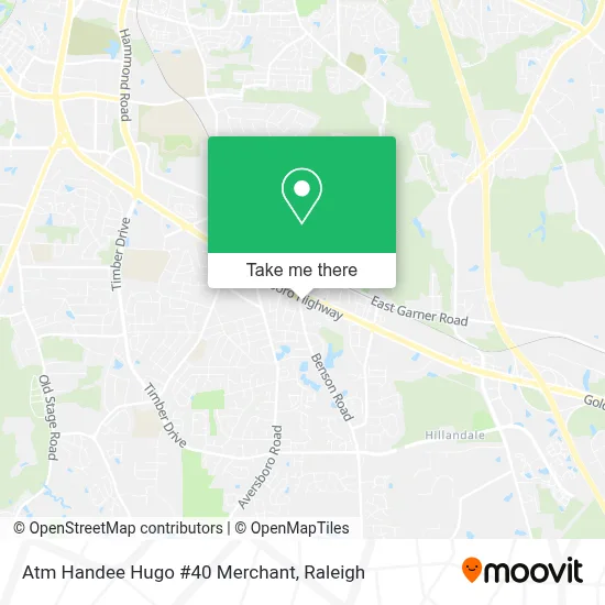 Atm Handee Hugo #40 Merchant map