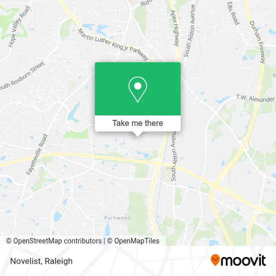 Novelist map