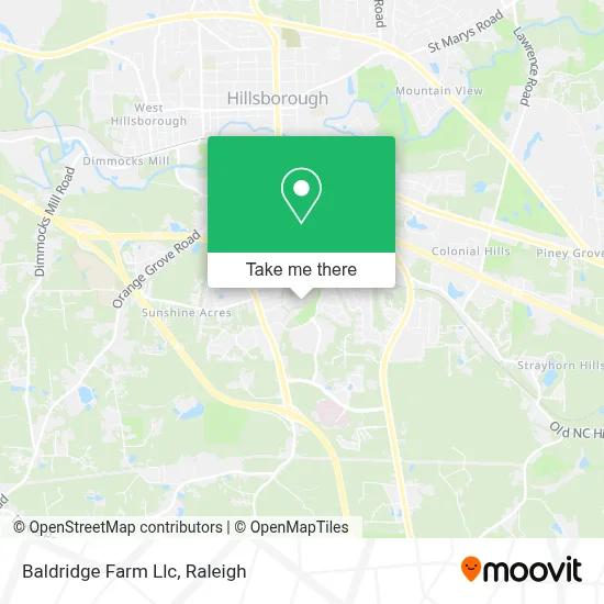 Baldridge Farm Llc map