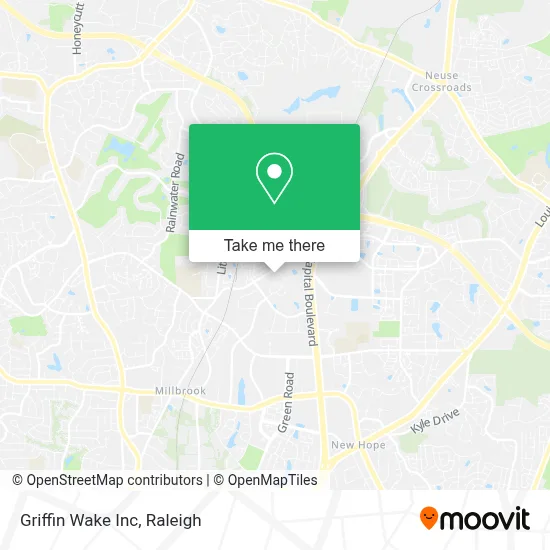 Griffin Wake Inc map