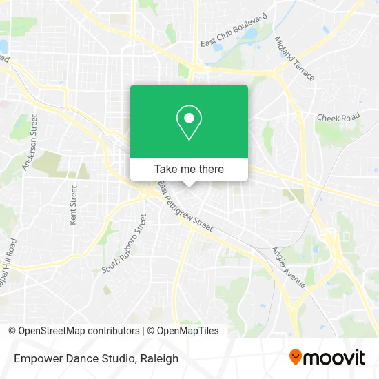 Empower Dance Studio map