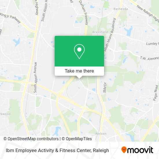 Ibm Employee Activity & Fitness Center map