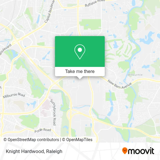 Knight Hardwood map