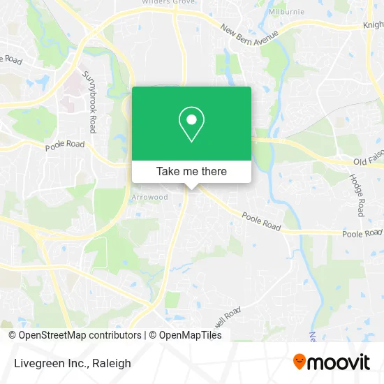Livegreen Inc. map