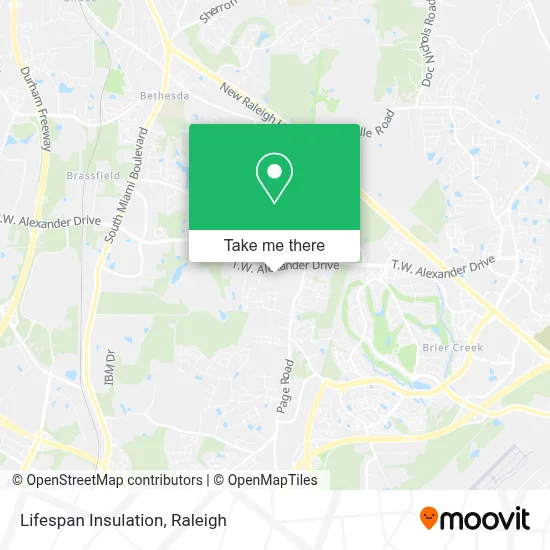 Lifespan Insulation map