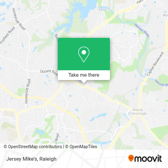 Jersey Mike's map