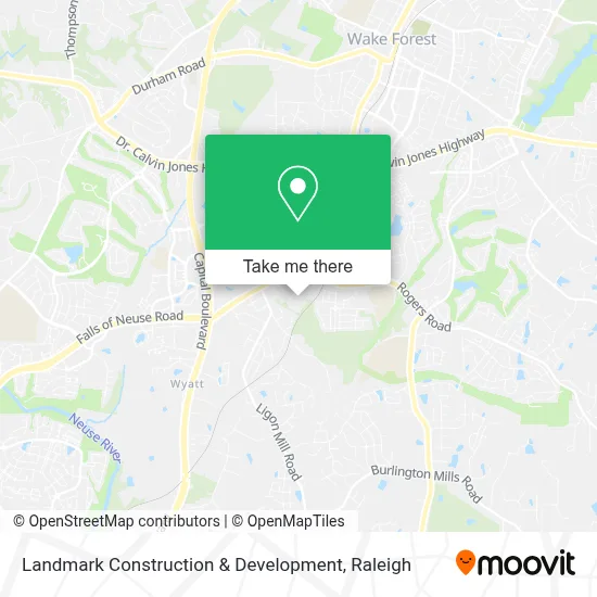 Mapa de Landmark Construction & Development