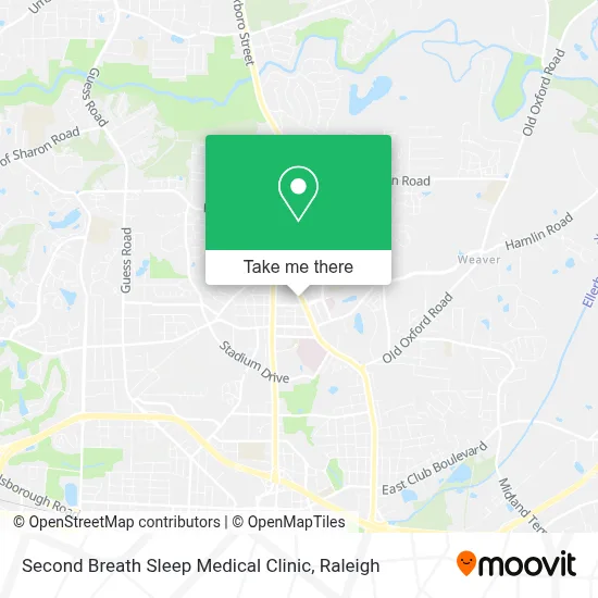 Second Breath Sleep Medical Clinic map
