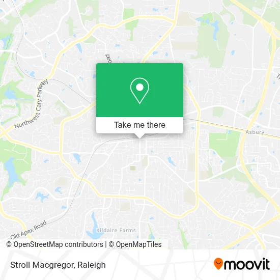 Stroll Macgregor map
