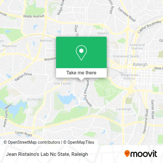 Jean Ristaino's Lab Nc State map