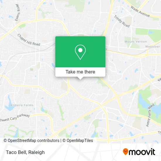 Taco Bell map