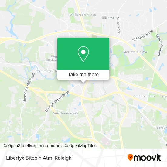 Libertyx Bitcoin Atm map