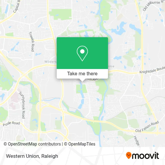 Western Union map