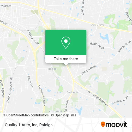 Quality 1 Auto, Inc map