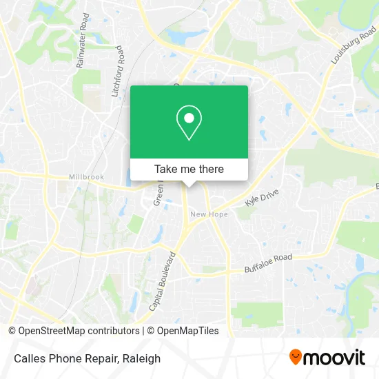 Calles Phone Repair map