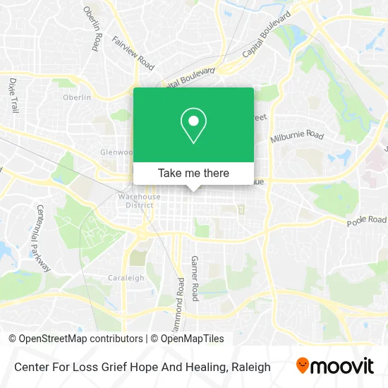 Center For Loss Grief Hope And Healing map