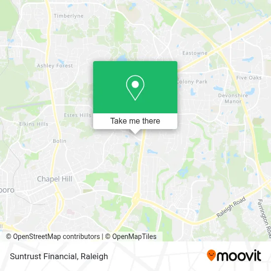 Suntrust Financial map