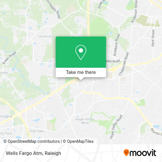 Wells Fargo Atm map
