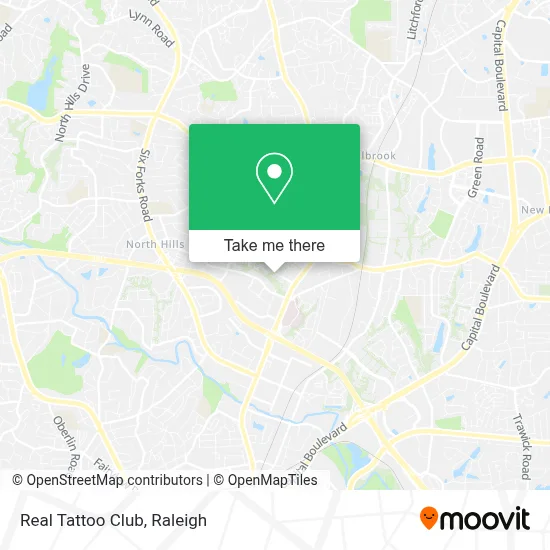 Real Tattoo Club map