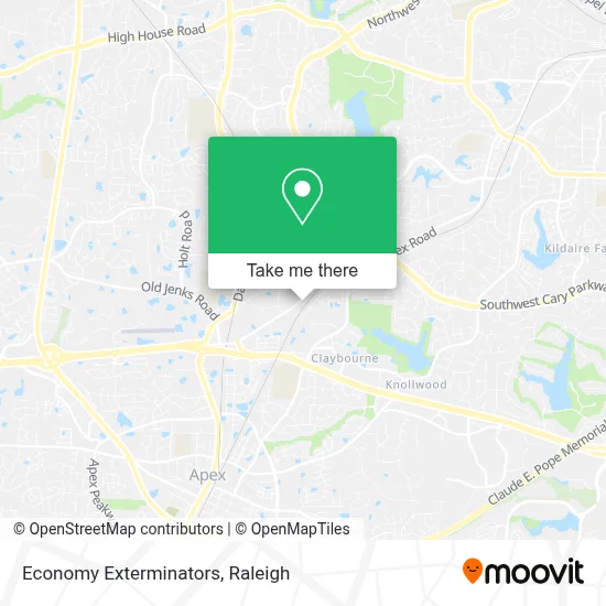 Economy Exterminators map