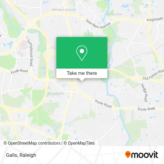 Galls map