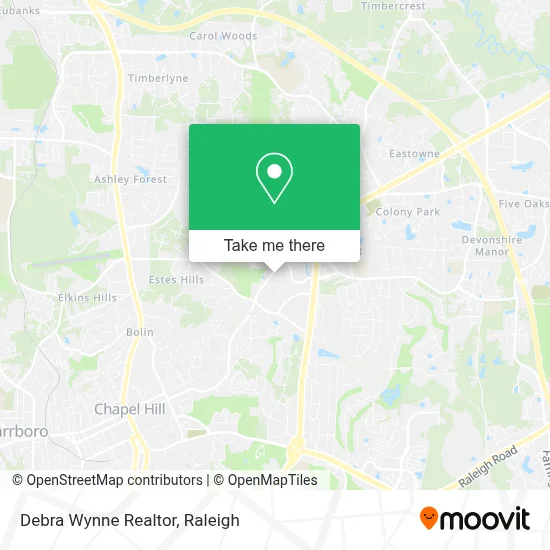 Debra Wynne Realtor map