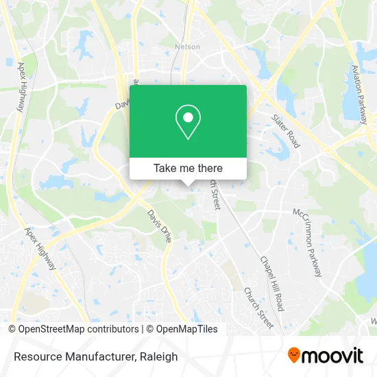 Resource Manufacturer map