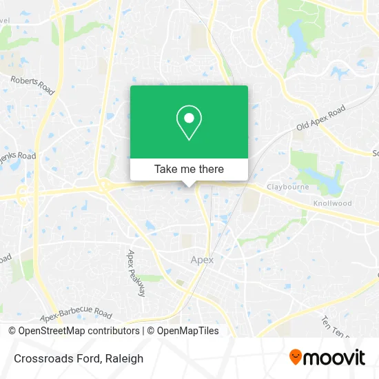 Crossroads Ford map