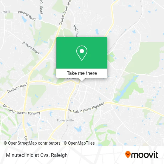 Minuteclinic at Cvs map
