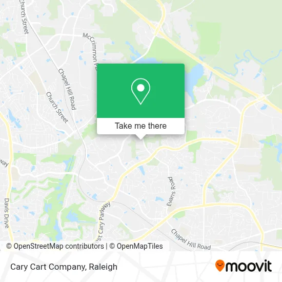 Cary Cart Company map