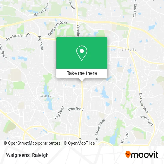 Walgreens map