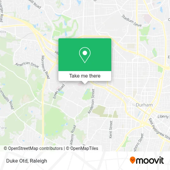 Duke Otd map