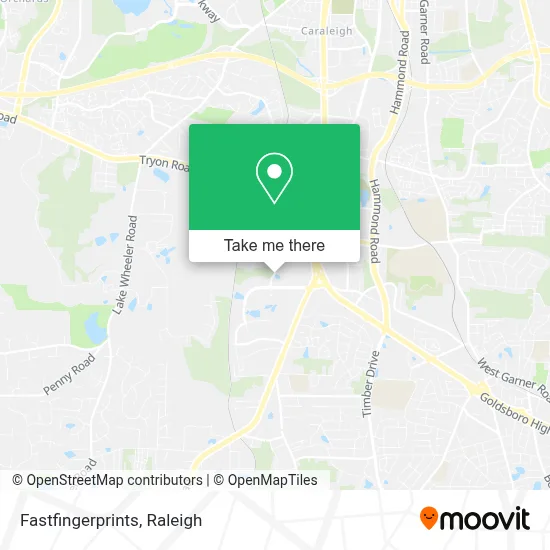 Fastfingerprints map