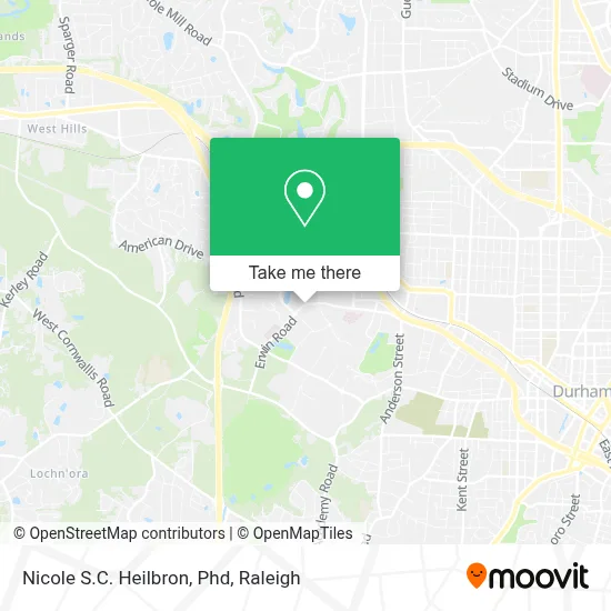Nicole S.C. Heilbron, Phd map